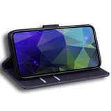 EIDERWOOD Xiaomi Redmi 13C (4G) / 13C (5G) / Poco C65 Konstläder Fodral med Plånboks & Stativfunktion - Svart