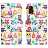 EIDERWOOD Samsung Galaxy Xcover 7 Fodral med Plånbok & Stativfunktion - Ugglor