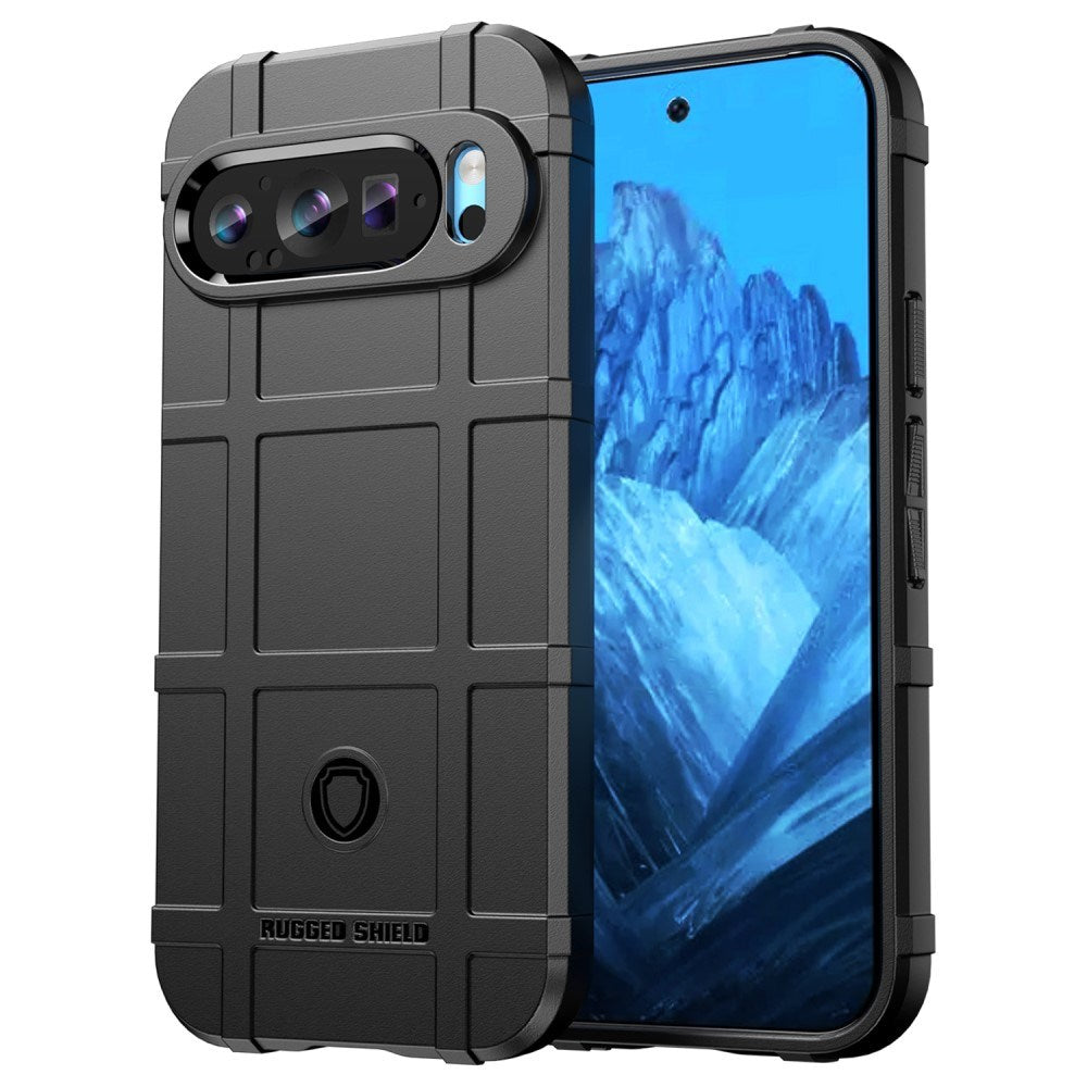 EIDERWOOD Google Pixel 9 / 9 Pro Rugged Shield Series Tåligt Skal - Svart