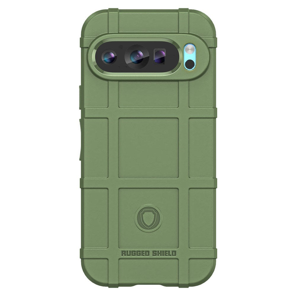 EIDERWOOD Google Pixel 9 / 9 Pro Rugged Shield Series Tåligt Skal - Grön