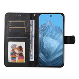 EIDERWOOD Google Pixel 10 / 10 Pro / 9 / 9 Pro Konstläder Fodral med Plånbok & Rem - Svart