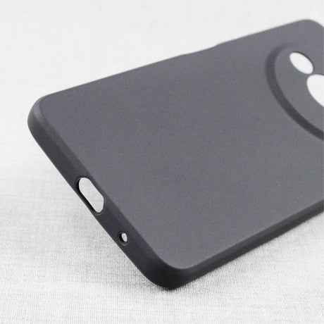 EIDERWOOD Xiaomi Redmi A3 Matt Flexibel Plast Skal - Mörkgrå