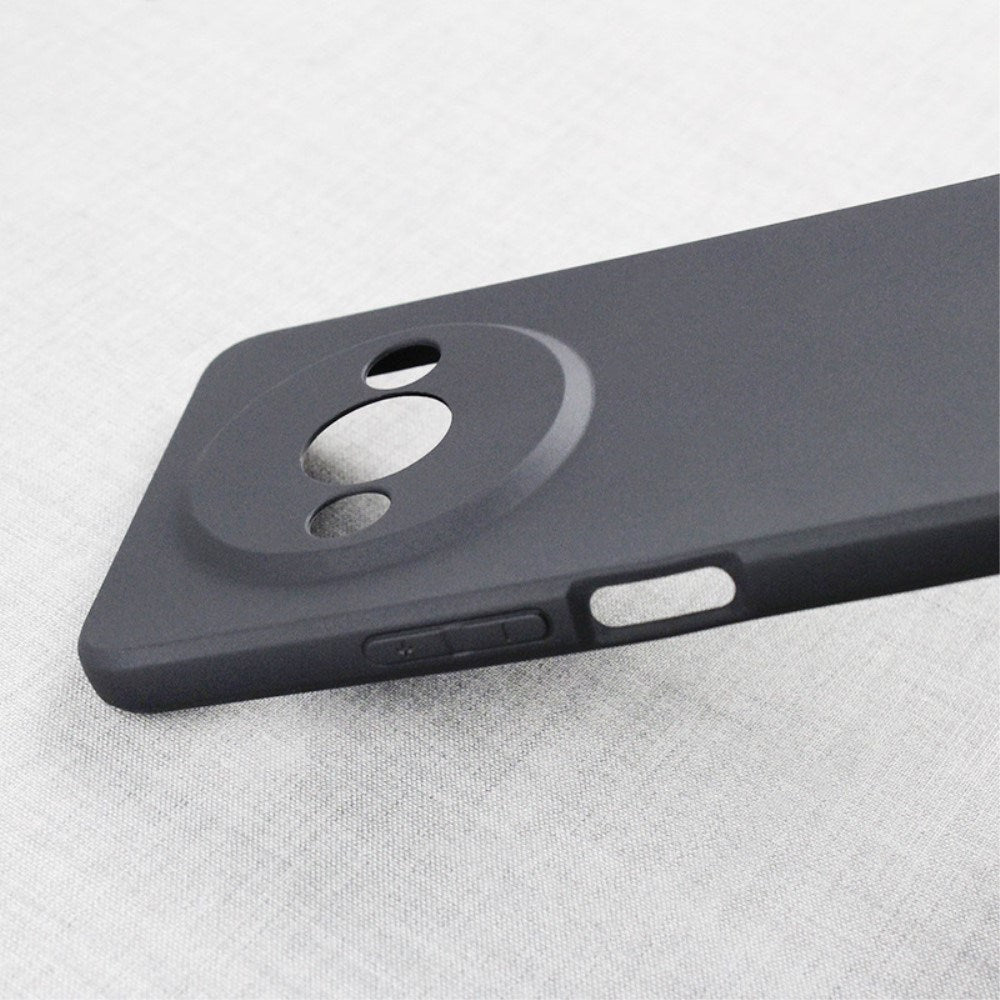 EIDERWOOD Xiaomi Redmi A3 Matt Flexibel Plast Skal - Mörkgrå
