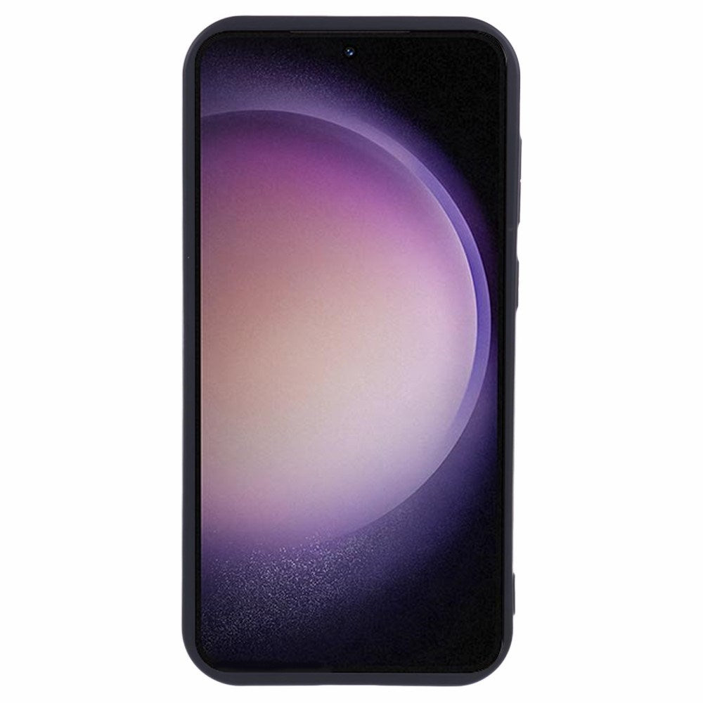 EIDERWOOD Samsung Galaxy S23+ (Plus) Anti-Slip Flexibelt Plast Skal - Svart