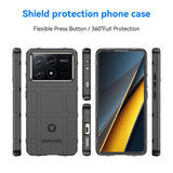 EIDERWOOD Xiaomi Poco X6 Pro Rugged Shield Series Tåligt Skal - Svart