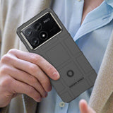 EIDERWOOD Xiaomi Poco X6 Pro Rugged Shield Series Tåligt Skal - Svart