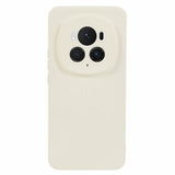 EIDERWOOD Honor Magic6 Pro 5G Fodral – Flexibelt Plast-fodral med Fiberfoder och Precisa Kamerautskärningar - Vit