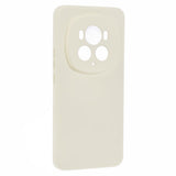 EIDERWOOD Honor Magic6 Pro 5G Fodral – Flexibelt Plast-fodral med Fiberfoder och Precisa Kamerautskärningar - Vit