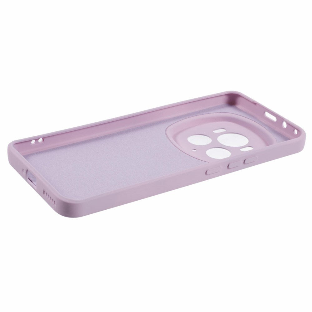 EIDERWOOD Honor Magic6 Pro 5G Fodral – Flexibelt Plast-fodral med Fiberfoder och Precisa Kamerautskärningar - Purpur