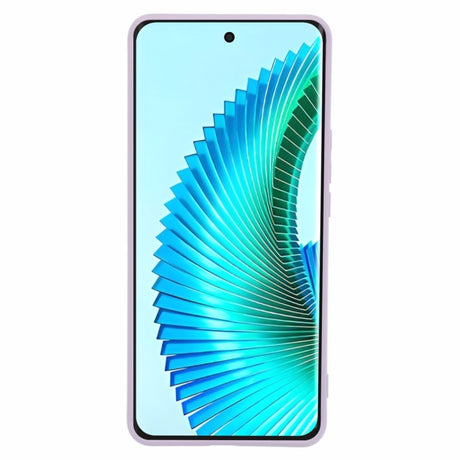 EIDERWOOD Honor Magic6 Lite 5G Fodral – Flexibelt Plast-fodral med Fiberfoder och Precisa Kamerautskärningar - Purpur
