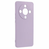 EIDERWOOD Honor Magic6 Lite 5G Fodral – Flexibelt Plast-fodral med Fiberfoder och Precisa Kamerautskärningar - Purpur