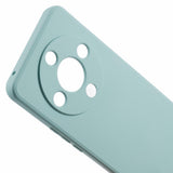 EIDERWOOD Honor Magic6 Lite 5G Fodral – Flexibelt Plast-fodral med Fiberfoder och Precisa Kamerautskärningar - Turkos