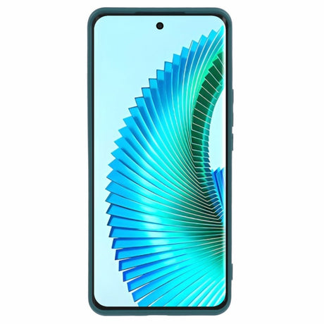 EIDERWOOD Honor Magic6 Lite 5G Fodral – Flexibelt Plast-fodral med Fiberfoder och Precisa Kamerautskärningar - Mörkgrön
