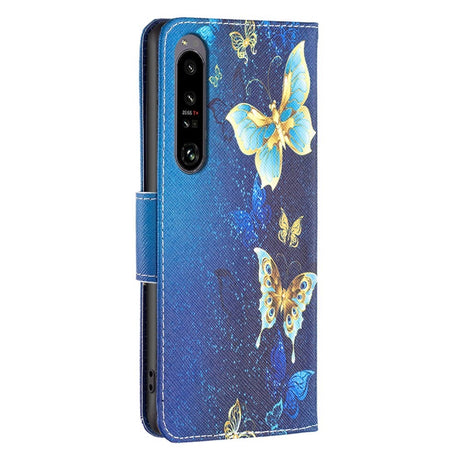 EIDERWOOD Sony Xperia 1 VI Plånboksfodral - Blå med Fjärilar