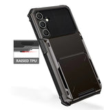 EIDERWOOD Samsung Galaxy S23 FE Hantverkare Skal med Korthållare - Svart