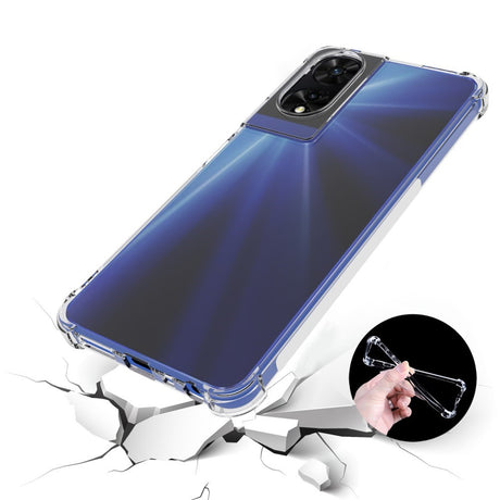 EIDERWOOD TCL 505 Skal med Förstärkta Hörn - Flexibel Plast - Genomskinlig