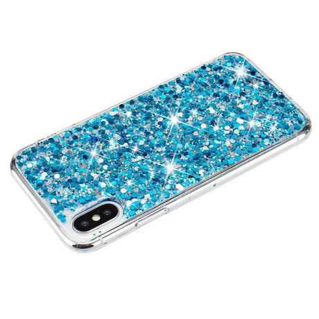 EIDERWOOD iPhone X / XS Glitter Skal - Blå