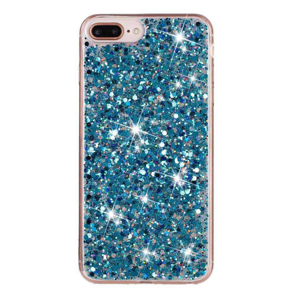 EIDERWOOD iPhone 8 Plus / 7 Plus / 6 (s) Plus Glitter Skal - Blå