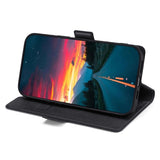 EIDERWOOD Huawei Pura 70 Ultra Fodral i Konstläder med Korthållare och Ståfunktion - Svart