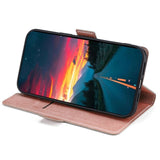 EIDERWOOD Huawei Pura 70 Ultra Fodral i Konstläder med Korthållare och Ståfunktion - Rose Gold