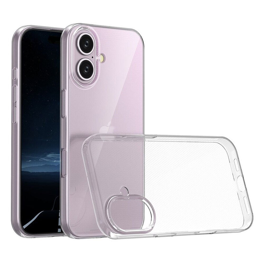 EIDERWOOD iPhone 16 Flexible Plastik Skal - Transparent