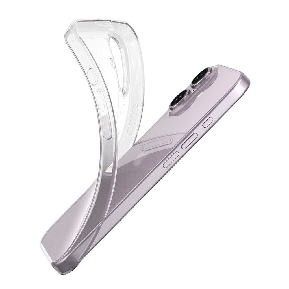 EIDERWOOD iPhone 16 Flexible Plastik Skal - Transparent