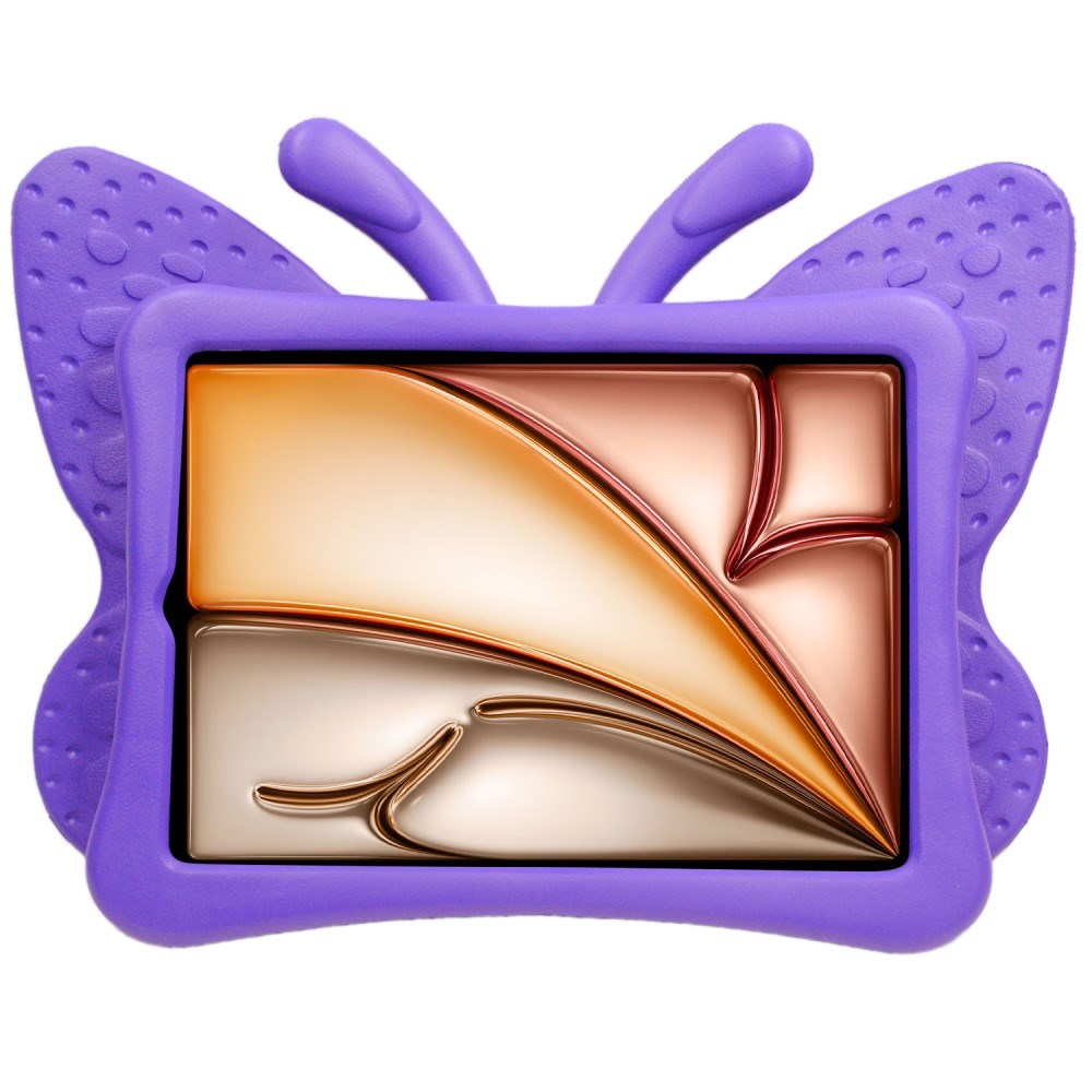 EIDERWOOD iPad Air 11" (2024) - Butterfly Super 360 Degree Position Skal - Lila