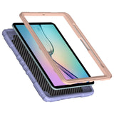 EIDERWOOD iPad Air 11" (2024) Barnskal m. Stativ & Handtag - Lila