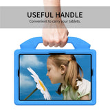 Samsung Galaxy Tab A11+ (Plus) / A9+ (Plus) EIDERWOOD Barn Skal - Thumb Stativfunktion - Blå