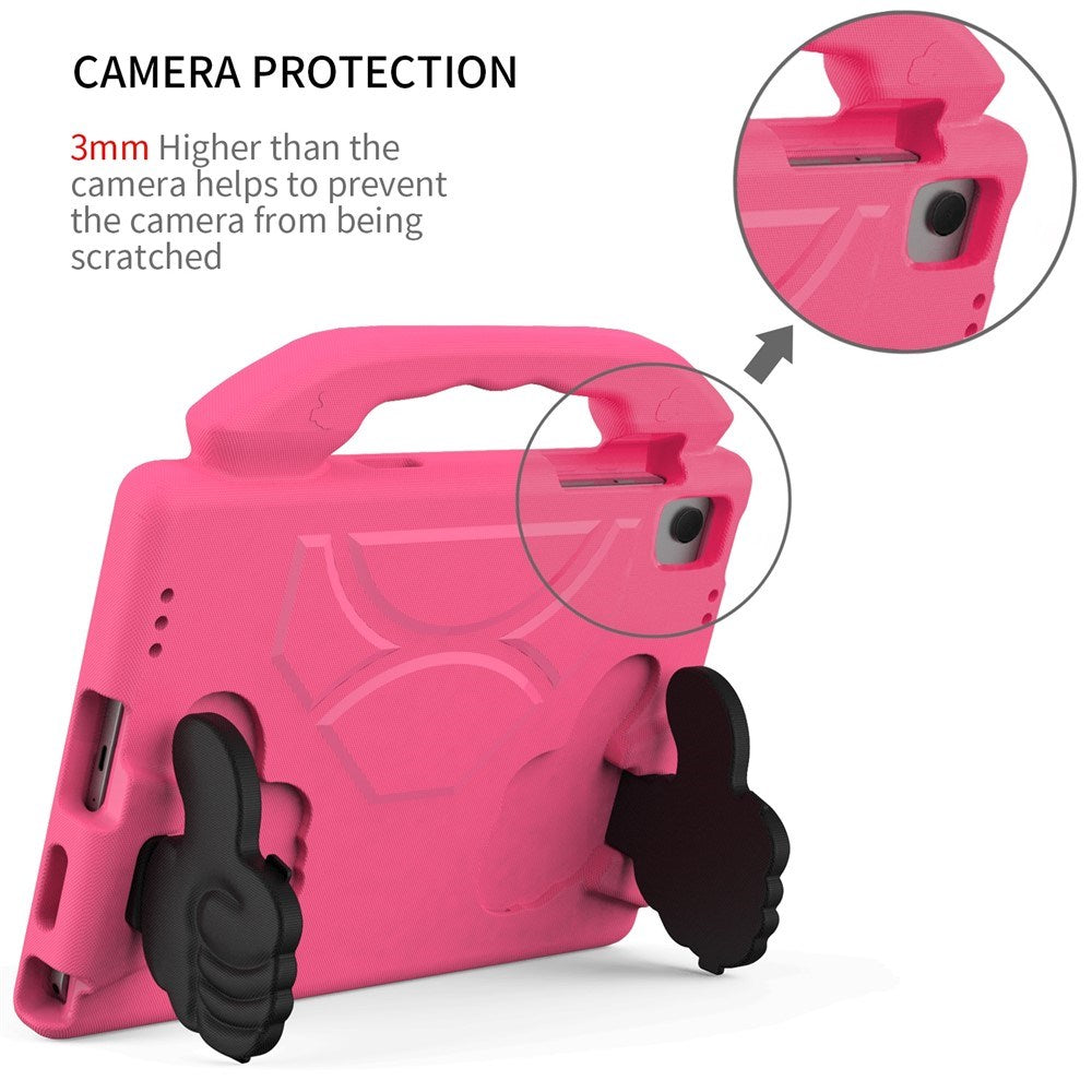 Samsung Galaxy Tab A11+ (Plus) / A9+ (Plus) EIDERWOOD Barn Skal - Thumb Stativfunktion - Rosa