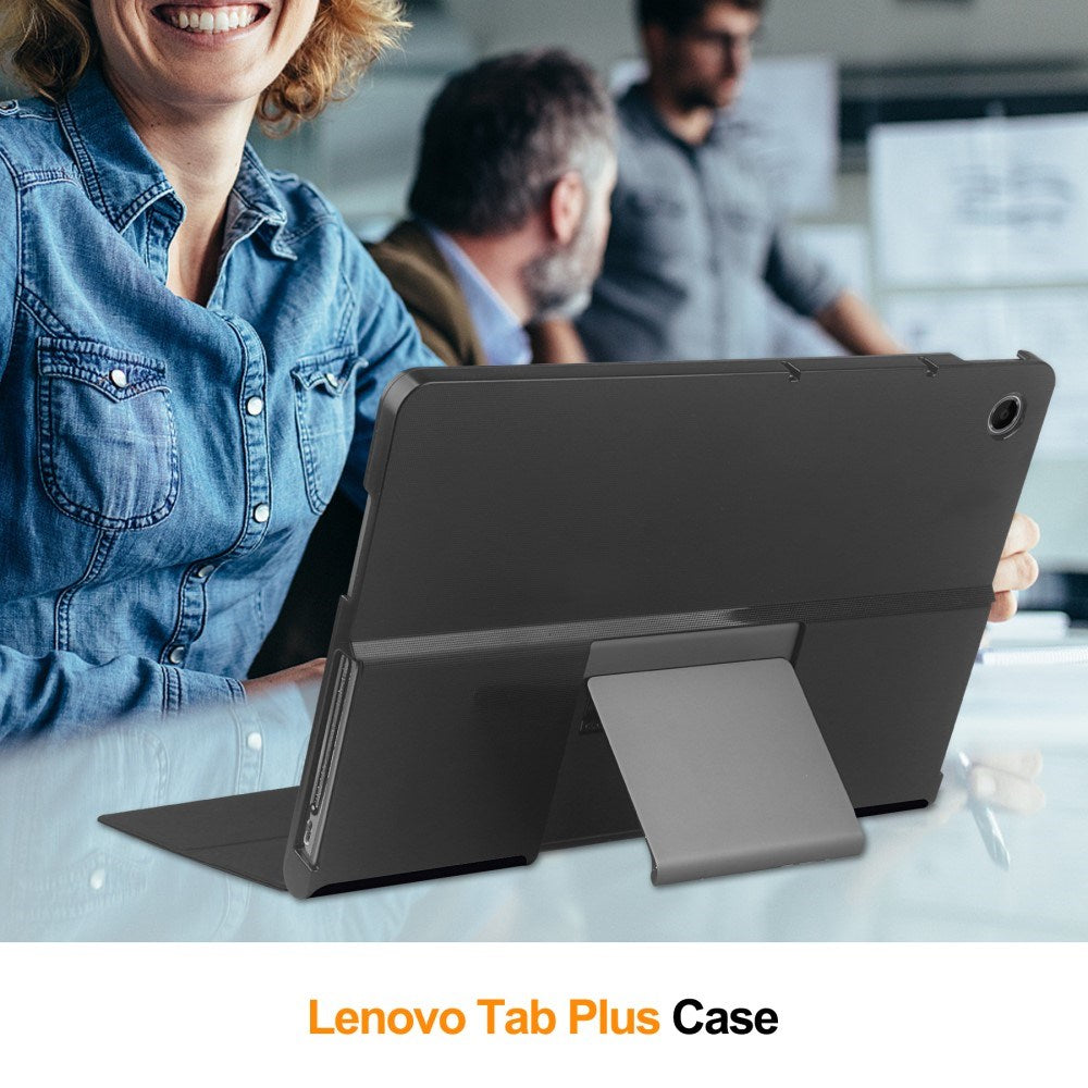 EIDERWOOD Lenovo Tab Plus 11.5" Konstläder Fodral med Mönster - "Don't Touch Me"