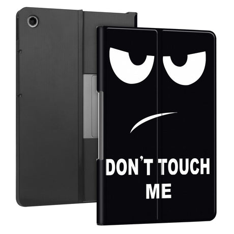 EIDERWOOD Lenovo Tab Plus 11.5" Konstläder Fodral med Mönster - "Don't Touch Me"