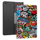 EIDERWOOD Lenovo Tab Plus 11.5" Konstläder Fodral med Mönster - Graffiti