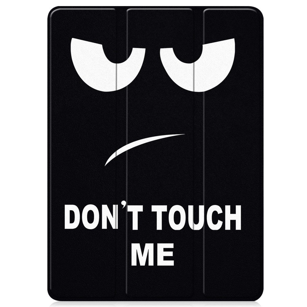 EIDERWOOD OnePlus Pad 2 Tri-Fold Tri-Fold Konstläder Fodral med Sleep-Wake Funktion - "Don't Touch Me"