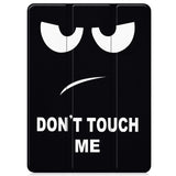 EIDERWOOD OnePlus Pad 2 Tri-Fold Tri-Fold Konstläder Fodral med Sleep-Wake Funktion - "Don't Touch Me"