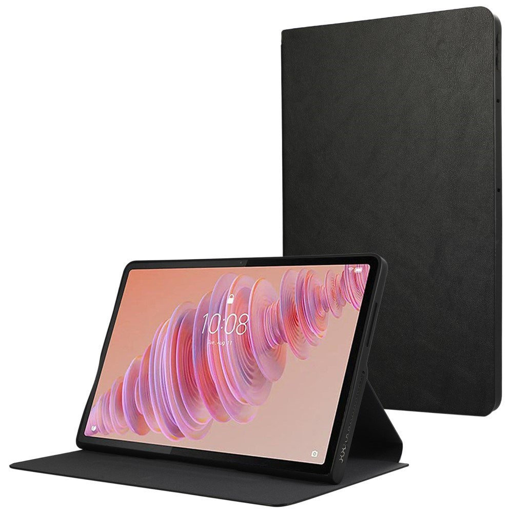 EIDERWOOD Lenovo Tab Plus 11.5" Konstläder Fodral med Ställfunktion - Svart