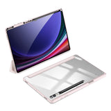 Samsung Galaxy Tab S10 Ultra DUX DUCIS TOBY Series Shockproof Fodral med S-Pen Hållare - Rosa