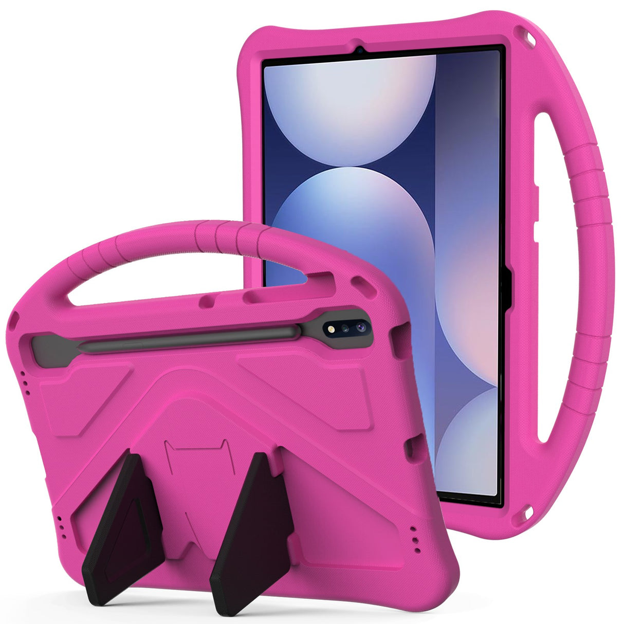 EIDERWOOD Samsung Galaxy Tab S10+ Barnskal med Kickstand - Pink