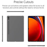 EIDERWOOD Samsung Galaxy Tab S10 Ultra Shockproof Skal m. Touch Pen Holder - Genomskinlig