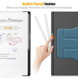 EIDERWOOD ReMarkable Paper Pro Konstläder Plast Fodral m. Penn Hållare - Ljusblå