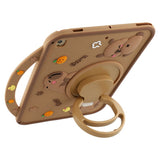 iPad 10.2" (2021 / 2020 / 2019) / iPad Air (2019) EIDERWOOD Silikon Skal m. Roterande Kickstand - Capybara
