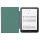 EIDERWOOD Amazon Kindle Paperwhite (2024) Konstläder Fodral - Genomskinlig / Svart