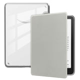 EIDERWOOD Amazon Kindle Paperwhite (2024) Konstläder Fodral - Genomskinlig / Grå