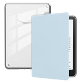 EIDERWOOD Amazon Kindle Paperwhite (2024) Konstläder Fodral - Genomskinlig / Ljusblå