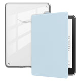 EIDERWOOD Amazon Kindle 11th Generation (2022) Konstläder Fodral - Genomskinlig / Ljusblå