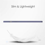 EIDERWOOD Samsung Galaxy Tab S10 Lite / S10 FE / S9 FE Fodral - Stativfunktion & Styluspennhållare - Genomskinlig / Grå Lila