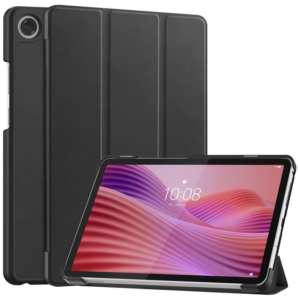 Lenovo Tab One 8.7" EIDERWOOD Konstläder Fodral - Svart