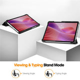 Lenovo Tab One 8.7" EIDERWOOD Konstläder Fodral - Svart
