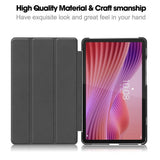 Lenovo Tab One 8.7" EIDERWOOD Konstläder Fodral - Grön