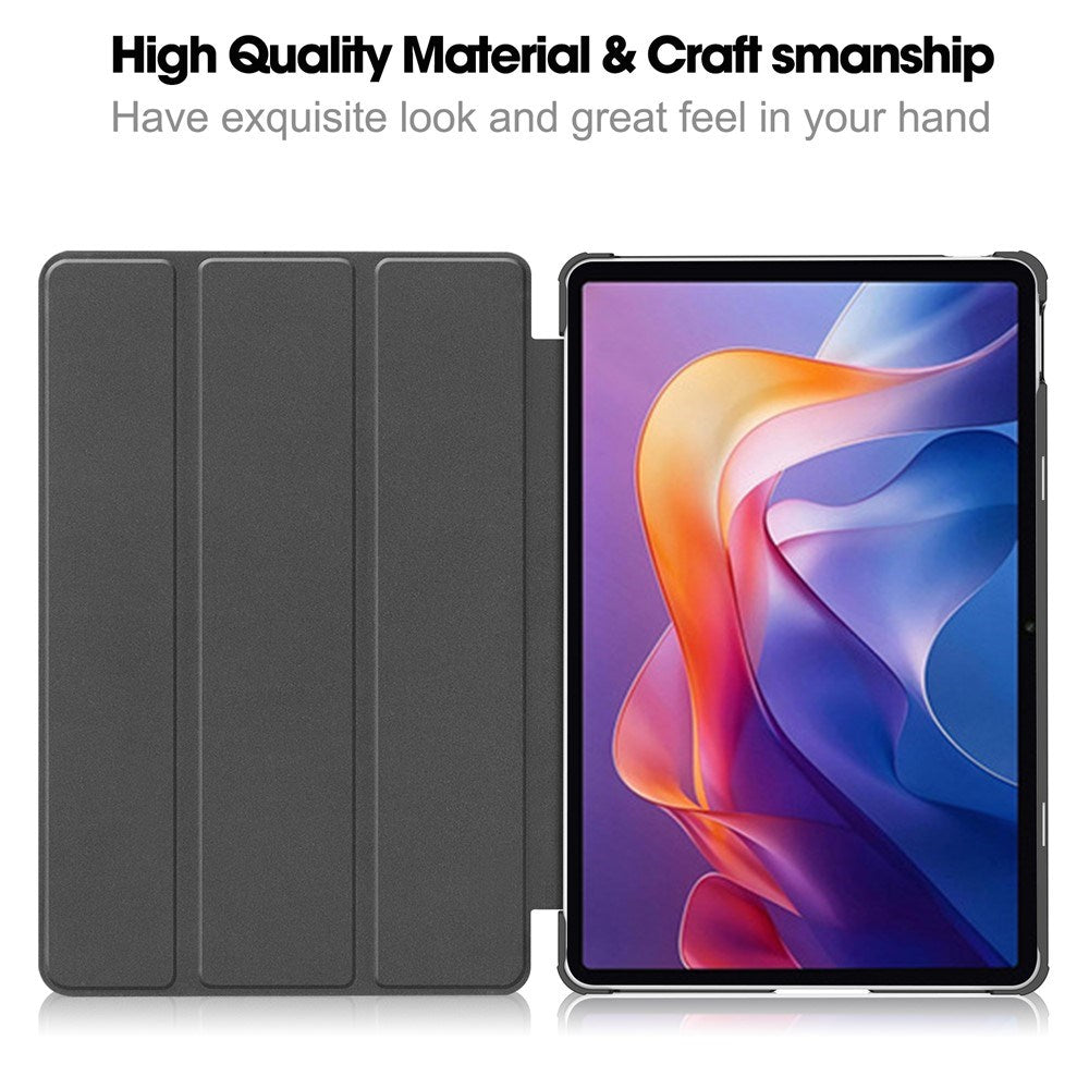 Xiaomi Redmi Pad 2 EIDERWOOD Konstläder Fodral - Grå